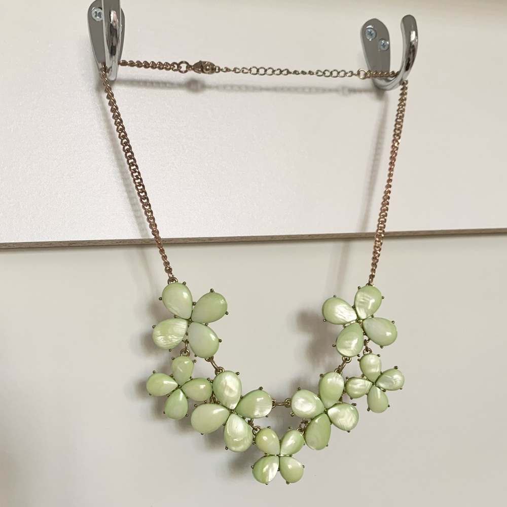 Green Statement Necklace